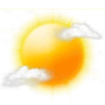 realistic weather theme android application logo